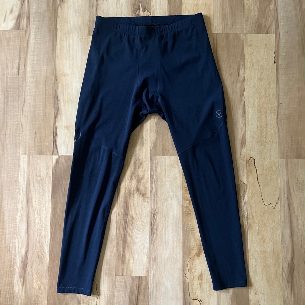 Virus 3/4 Tech Pants Men's XL Navy Blue Training Compression Gym Weight Lifting